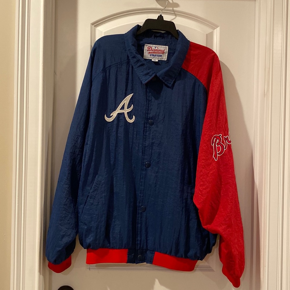 Diamond Collection by Starter Vintage 1990’s Atlanta Braves jacket